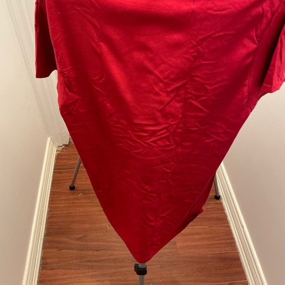 Men t-shirt medium fruit loom 100 cotton red - Picture 7 of 7